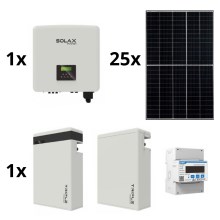 Kit solar: SOLAX Power - 10kWp RISEN + inversor SOLAX 3f + batería de 11,6 kWh