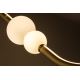 Lámpara araña LED regulable con cable JUNIPER LED/47,5W/230V dorado + mando distancia