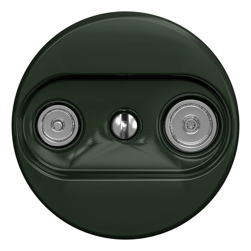 Kliklap - Enchufe de suscriptor vintage TV+R (continua) verde