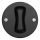 Kliklap - Interruptor cruzado vintage n° 7 negro