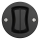 Kliklap - Interruptor de doble pulsador vintage negro
