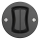 Kliklap - Interruptor de escalera doble vintage n° 6+6 antracita