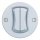 Kliklap - Interruptor de escalera doble vintage n° 6+6 azul