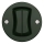 Kliklap - Interruptor serie vintage n.º 5 verde