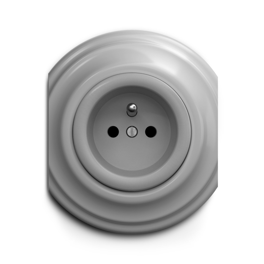Kliklap - Vintage Marco central gris