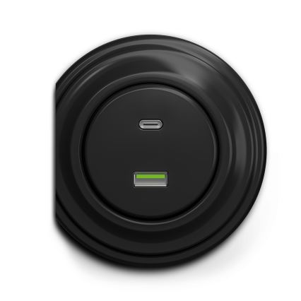 Kliklap - Vintage Marco lateral negro