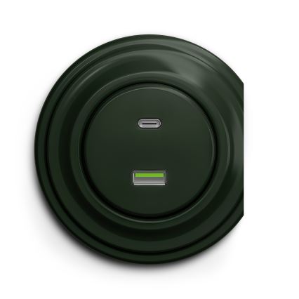 Kliklap - Vintage Marco lateral Verde