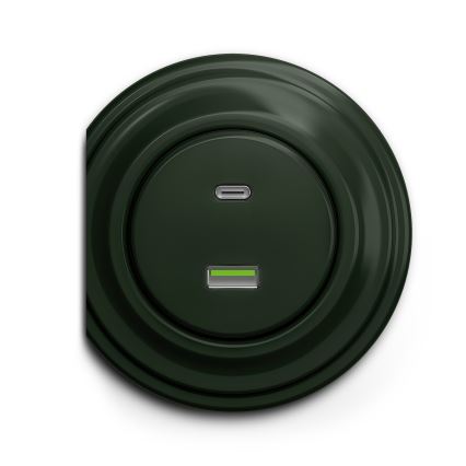 Kliklap - Vintage Marco lateral Verde