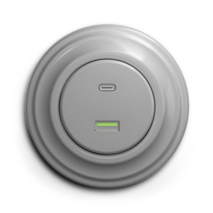 Kliklap - Vintage Marco simple gris