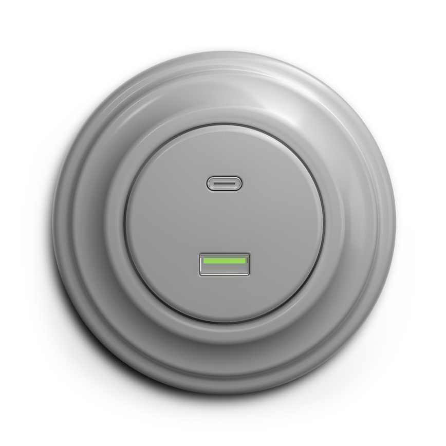 Kliklap - Vintage Marco simple gris