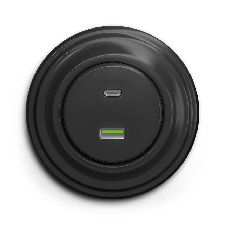 Kliklap - Vintage Marco simple negro