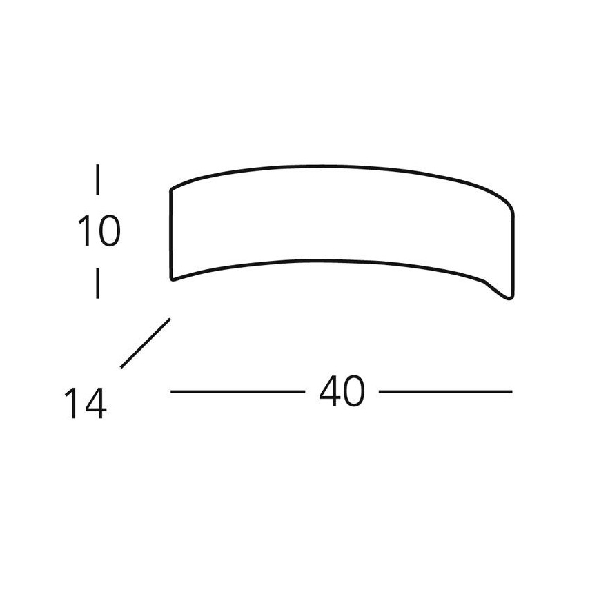 Kolarz 0291.61 - Aplique ARCO 1xG9/48W/230V
