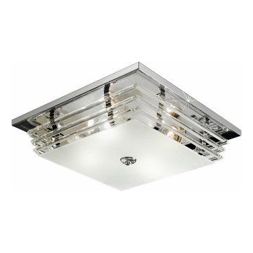 Kolarz 0342.14.5 - Plafón ONTARIO 4xE27/60W/230V cromo brillante