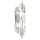 Kolarz 0342.62S.5 - Aplique ONTARIO 2xE14/40W/230V 31 cm cromo brillante