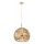 Kolarz 0392.31L.3.Aq.Ch - Lámpara colgante LUNA 1xE27/60W/230V 24K dorado