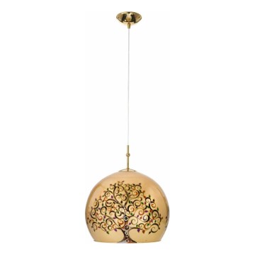 Kolarz 0392.31M.3.Al.Mu - Lámpara colgante LUNA 1xE27/60W/230V 24K dorado