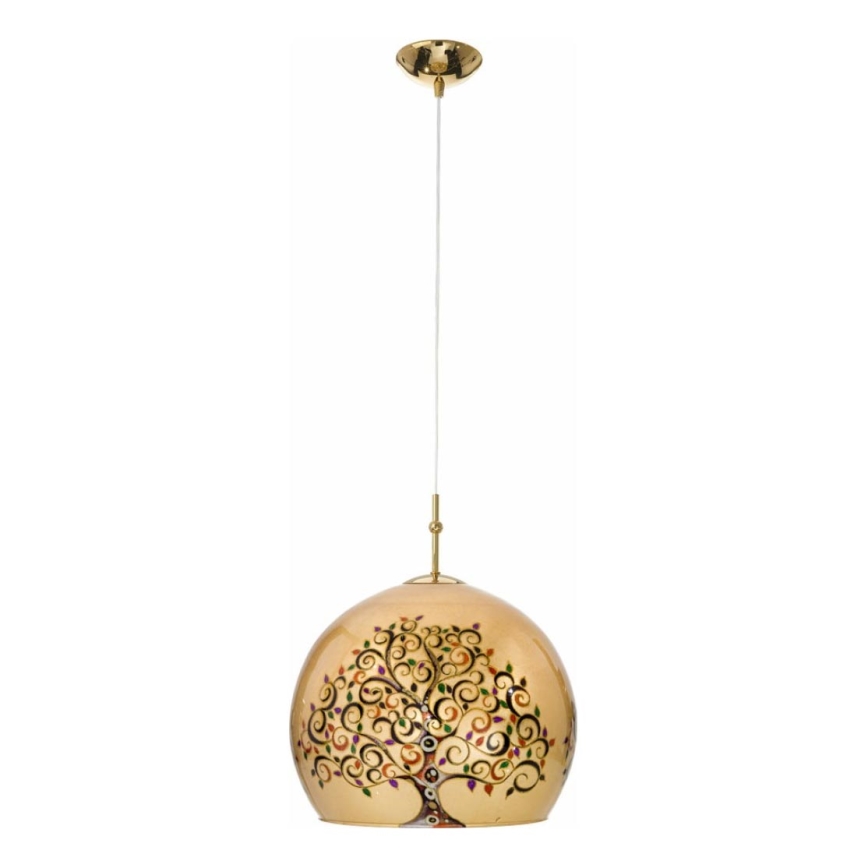 Kolarz 0392.31M.3.Al.Mu - Lámpara colgante LUNA 1xE27/60W/230V 24K dorado