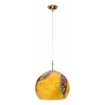 Kolarz 0392.31M.3.Ki.Au - Lámpara colgante LUNA 1xE27/60W/230V 24K dorado