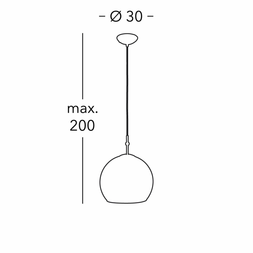 Kolarz 0392.31M.3.Ki.Au - Lámpara colgante LUNA 1xE27/60W/230V 24K dorado