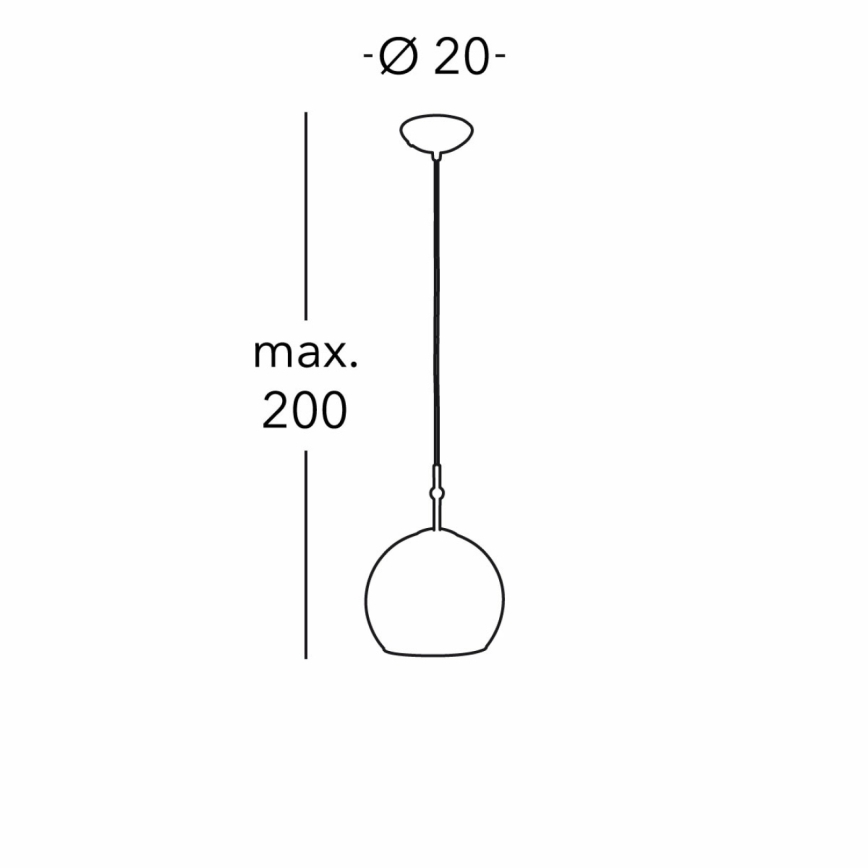 Kolarz 0392.31S.3.Ki.Au - Lámpara colgante LUNA 1xE27/60W/230V 24K dorado