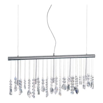 Kolarz 104.85.5 - Lámpara de araña de cristal colgante STRETTA 5xG9/40W/230V cromo brillante