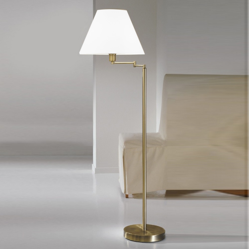 Kolarz 264.41.4 - Lámpara de pie HILTON 1x E27/60W/230V
