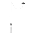 Kolarz 6009.30161 - Lámpara colgante de cable RAGGIO 1xE14/25W/230V cromo mate