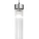 Kolarz 6009.30161 - Lámpara colgante de cable RAGGIO 1xE14/25W/230V cromo mate