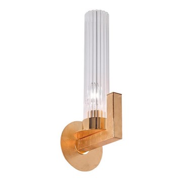 Kolarz 6009.60130 - Lámpara de pared RAGGIO 1xE14/25W/230V oro 24K