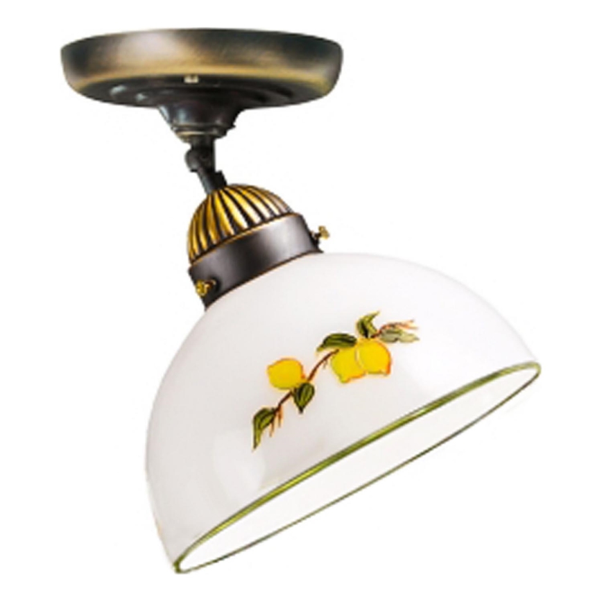 Kolarz 731.10.126 - Lámpara de techo NONNA 1xE27/75W/230V diá. 20 cm limones