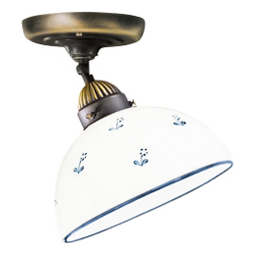 Kolarz 731.10.16 - Lámpara de techo NONNA 1xE27/75W/230V diá. 20 cm azul