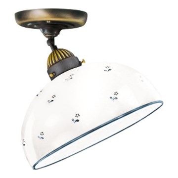 Kolarz 731.10.24 - Lámpara de techo NONNA 1xE27/75W/230V diá. 30 cm azul