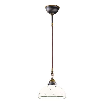 Kolarz 731.30.20 - Lámpara colgante NONNA 1xE27/75W/230V diá. 20 cm Verde