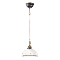Kolarz 731.30.27 - Lámpara colgante NONNA 1xE27/75W/230V diá. 30 cm Verde