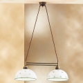 Kolarz 731.82.27 - Lámpara colgante NONNA 2xE27/75W/230V verde