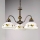 Kolarz 731.83.122 - Lámpara colgante con cadena NONNA 3xE27/75W/230V uvas