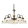 Kolarz 731.85.122 - Lámpara colgante con cadena NONNA 5xE27/75W/230V uvas
