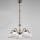 Kolarz 731.85.69 - Lámpara colgante con cadena NONNA 5xE27/75W/230V rojo