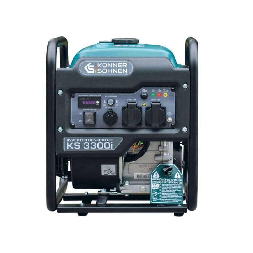 Könner & Söhnen 12111 - Generador eléctrico inverter KS 3300i 3300W
