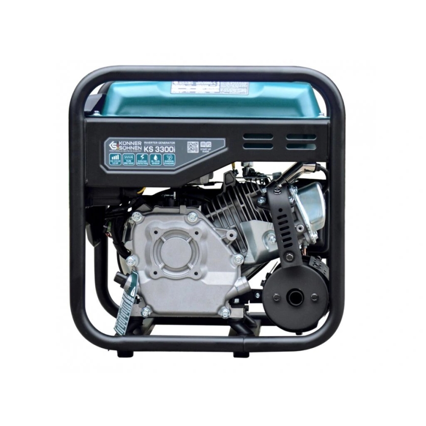 Könner & Söhnen 12111 - Generador eléctrico inverter KS 3300i 3300W