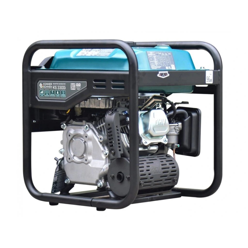 Könner & Söhnen 12111 - Generador eléctrico inverter KS 3300i 3300W