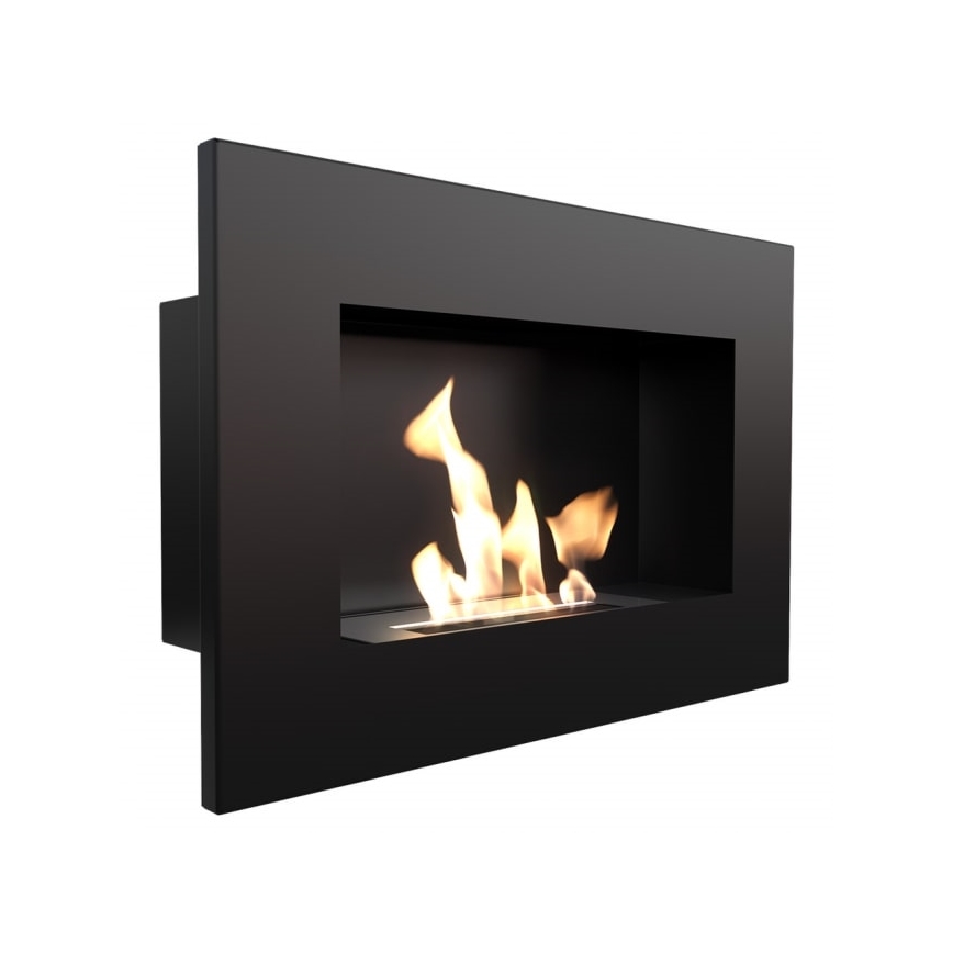 Kratki - Chimenea BIO empotrada DELTA 40x60 cm 2kW negro