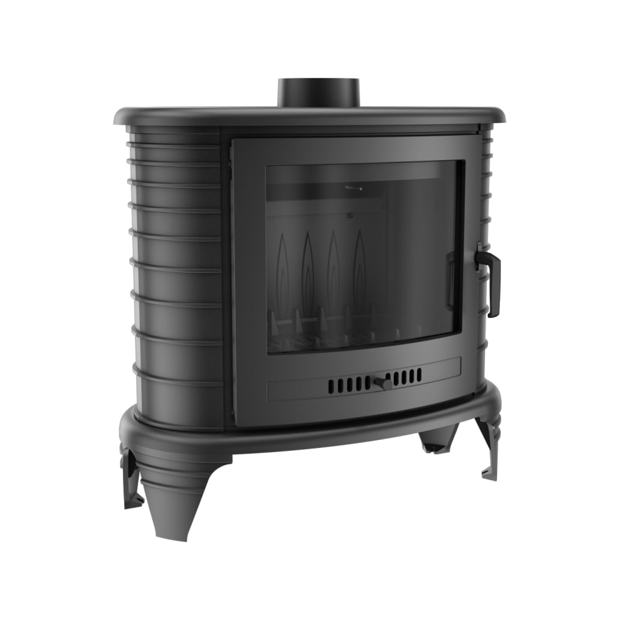 Kratki - Chimenea de hierro fundido 9kW 130 mm
