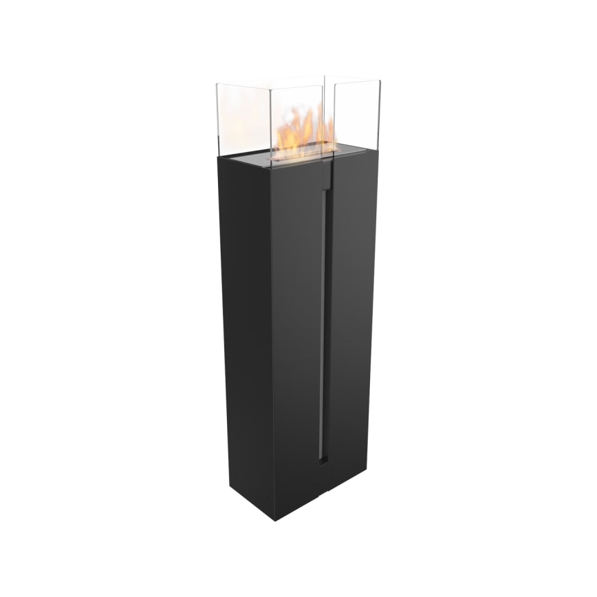 Kratki - Chimenea BIO 113,6x35,9 cm 2kW negro