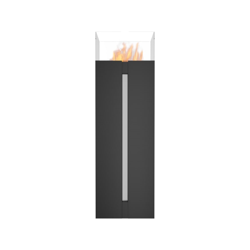 Kratki - Chimenea BIO 113,6x35,9 cm 2kW negro