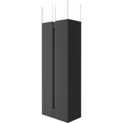 Kratki - Chimenea BIO 113,6x35,9 cm 2kW negro