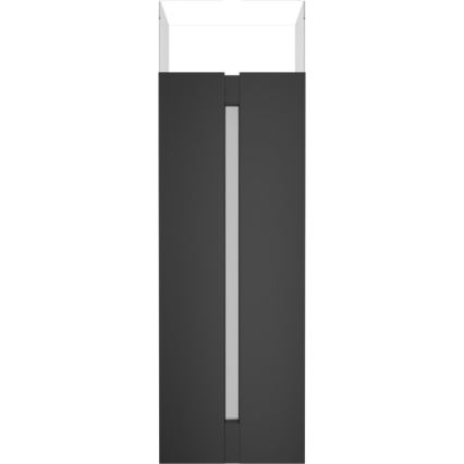 Kratki - Chimenea BIO 113,6x35,9 cm 2kW negro