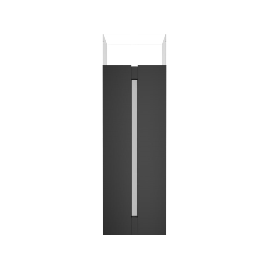 Kratki - Chimenea BIO 113,6x35,9 cm 2kW negro
