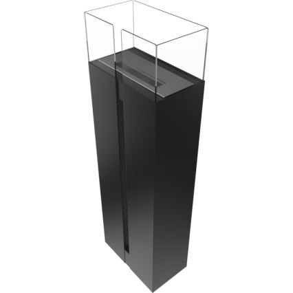 Kratki - Chimenea BIO 113,6x35,9 cm 2kW negro