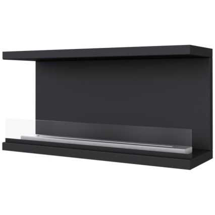 Kratki - Chimenea BIO empotrable 50x100 cm 7kW negro